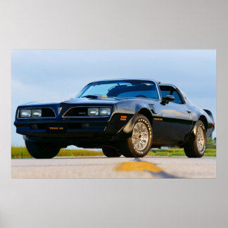 1978 Firebird Trans Am ポスター
