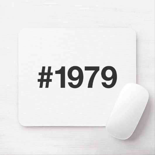 1979ハッシュタグ46誕生日記念日 マウスパッド (マウス)