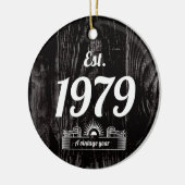1979年にヴィンテージ年 セラミックオーナメント (左)