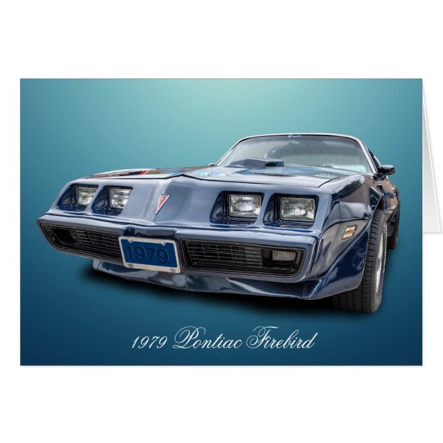 1979年のPONTIAC FIREBIRD (正面横)