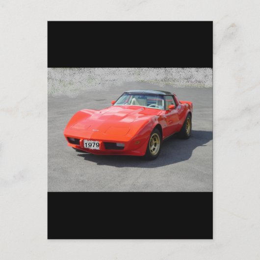 1979年クラシック車 ポストカード (正面)