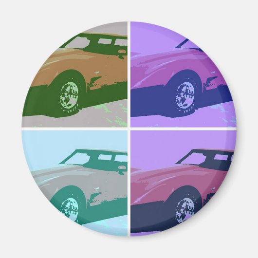 1979年クラシック車 マグネット (正面)