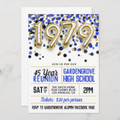 1979年度高校同窓会への招待状 招待状 (正面/裏面)