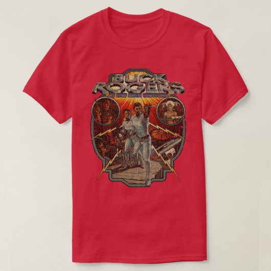 1979年25世紀のバック・ロジャーズ Tシャツ (デザイン正面)