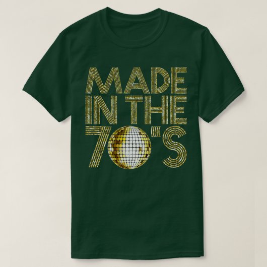 1979年70年代に作られたレトロディスコ40年 Tシャツ (デザイン正面)