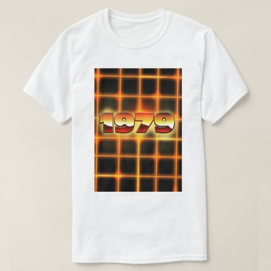 1979年 電子ボタン Tシャツ (デザイン正面)