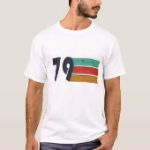 1979生まれ年のヴィンテージ誕生日ギフト Tシャツ (正面)
