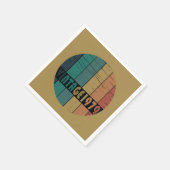 1979生まれ年のヴィンテージ スタンダードカクテルナプキン (角)