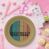 1979生まれ年のヴィンテージ ペーパープレート (パーティー)