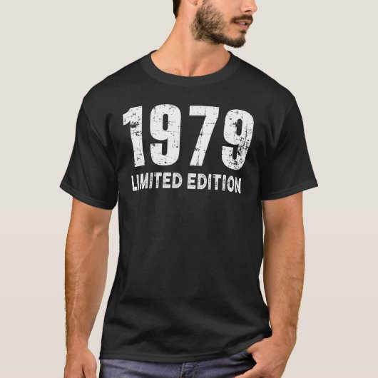 1979生まれ年 Tシャツ (正面)