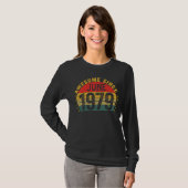 1979素晴らし年6月以来44誕生日女性男性 Tシャツ (正面フル)