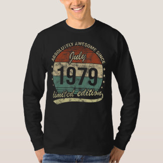 1979素晴らし年7月以来の絶対誕生 Tシャツ