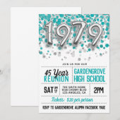 1979高等学校大学懇親会招待状 招待状 (正面/裏面)