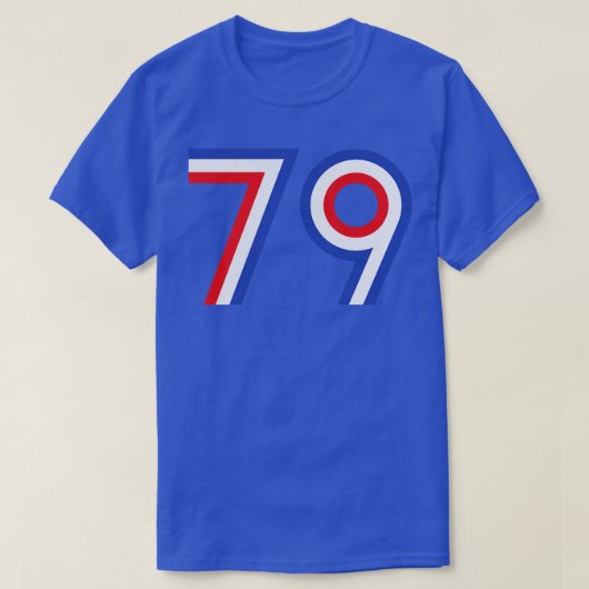 1979 レトロ 誕生 ゲンX ミレニアル世代 Tシャツ (デザイン正面)