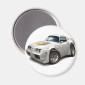 1979-81 Trans Amホワイトカー マグネット (正面/裏面)
