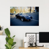 1979 Corvette Classic Sportscar ポスター (ホームオフィス)