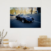 1979 Corvette Classic Sportscar ポスター (キッチン)