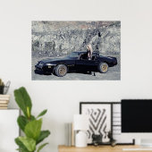 1979 Pontiac Trans Am 6.6 Liter V8 ポスター (ホームオフィス)