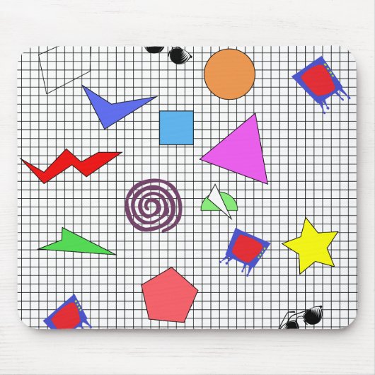 1980のパターン マウスパッド (正面)