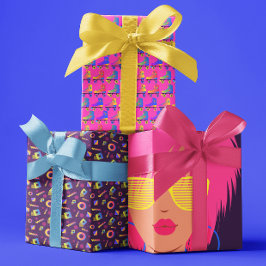 1980のラッピング紙シート ラッピングペーパーシート