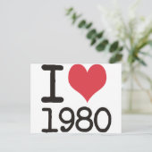 1980の製品とデザインが大好き！ ポストカード (スタンド正面)