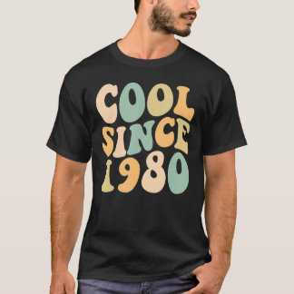 1980カッコいい年からレトロ誕生日1980誕生日 Tシャツ