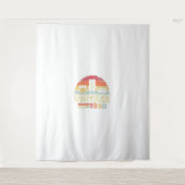 1980シャツ。ヴィンテージ40歳の誕生日ギフトおもしろいmusi タペストリー (正面)