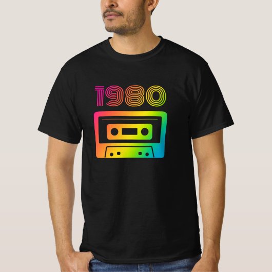 1980レトロTシャツ Tシャツ (正面)