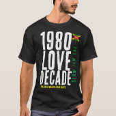 1980実在年MEN SLOW DANCE Basic Dark T-Shirt Tシャツ (正面)