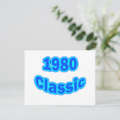 1980年のクラシックな青 カード (スタンド正面)