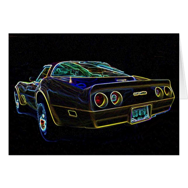 1980年のコルベット (正面横)