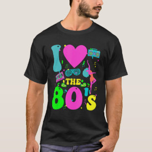 1980年のテーマパーティーで80年代のディスコが大好き Tシャツ