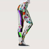 1980年の壁画グラフィティ レギンス (右)