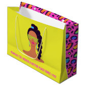 1980年の誕生日抱き枕 ラージペーパーバッグ (正面アングル)