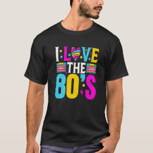 1980年の80年代のクラシック衣装生まれが好き Tシャツ