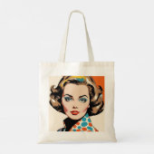 1980年代の女性 トートバッグ (裏面)