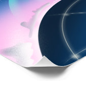 1980年代の宇宙レースポスター フォトプリント            (角)