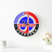 1980年代の宇宙探査用インターコスモス ラージ壁時計 (ホーム)