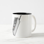 1980年代の携帯電話 ツートーンマグカップ (正面右)