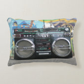 1980年代のBoomboxステレオカセット80 アクセントクッション (正面)