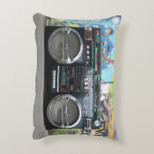 1980年代のBoomboxステレオカセット80 アクセントクッション (裏面(縦))