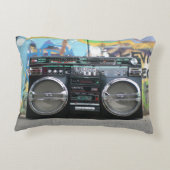 1980年代のBoomboxステレオカセット80 アクセントクッション (裏面)