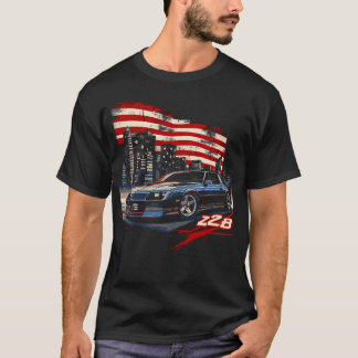 1980年代のIroc Iroc-ZマッスルカーAmerican Muscle Retr Tシャツ