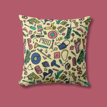 1980年代よくはしゃぐのドードルアートパターン