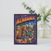 1980年代アラバマ州ポストカード 80年代レトロ ポストカード (スタンド正面)