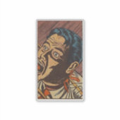 1980年代ゴールデンエイジホラー漫画 |怖いレトロ漫画 シール (正面)