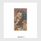 1980年代ゴールデンエイジホラー漫画 |怖いレトロ漫画 シール (シート)