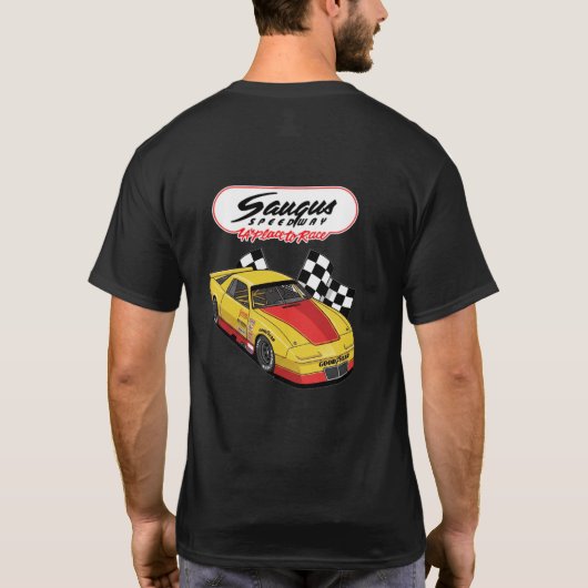 1980年代ソーガス・スピードウェイ ストックカーレース Tシャツ (裏面)