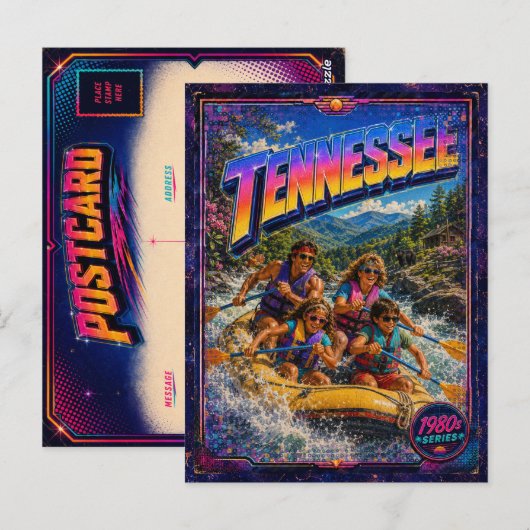 1980年代テネシー州ポストカード 80年代レトロ ポストカード (正面/裏面)