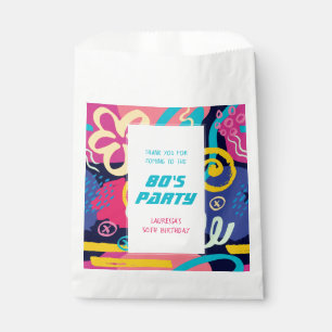 1980年代ドファンキーードルズカラフルレトロ誕生会 フェイバーバッグ